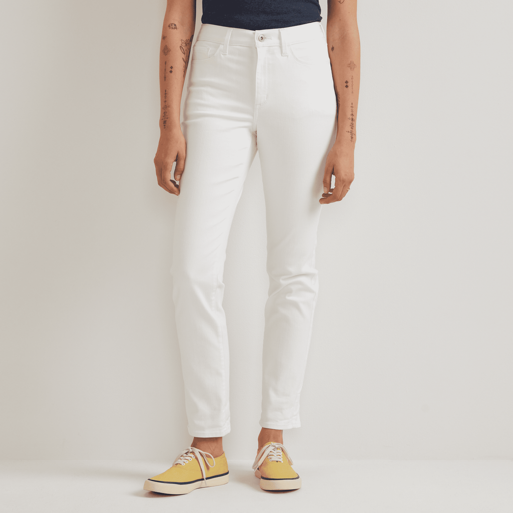 Women's Venture Stretch High-Rise Straight Leg Jeans