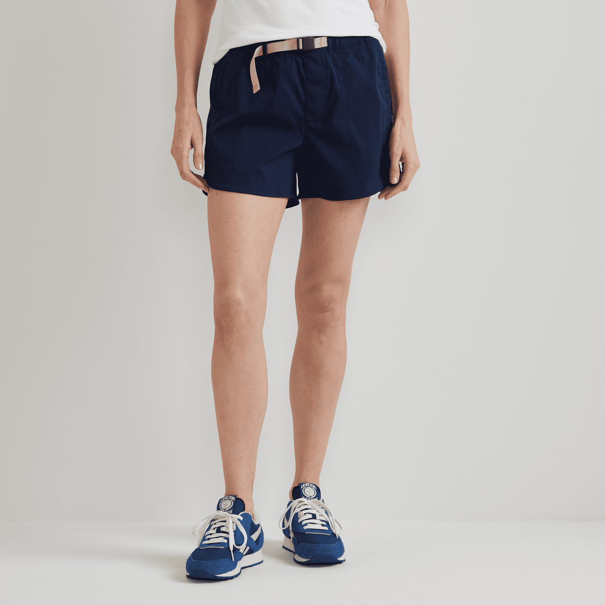 Women's Belted Ripstop Shorts