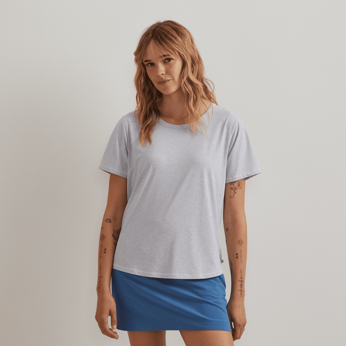 Women's Trek Light Hike Short-Sleeve Crewneck T-Shirt