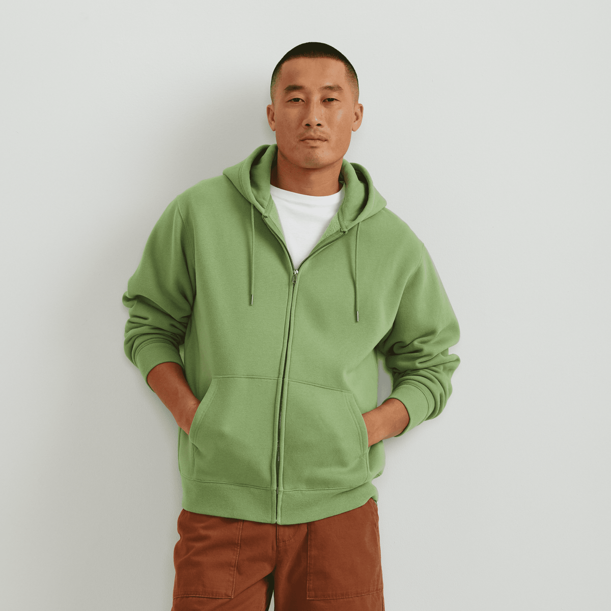 Men's Vintage Soft Full-Zip Sweatshirt