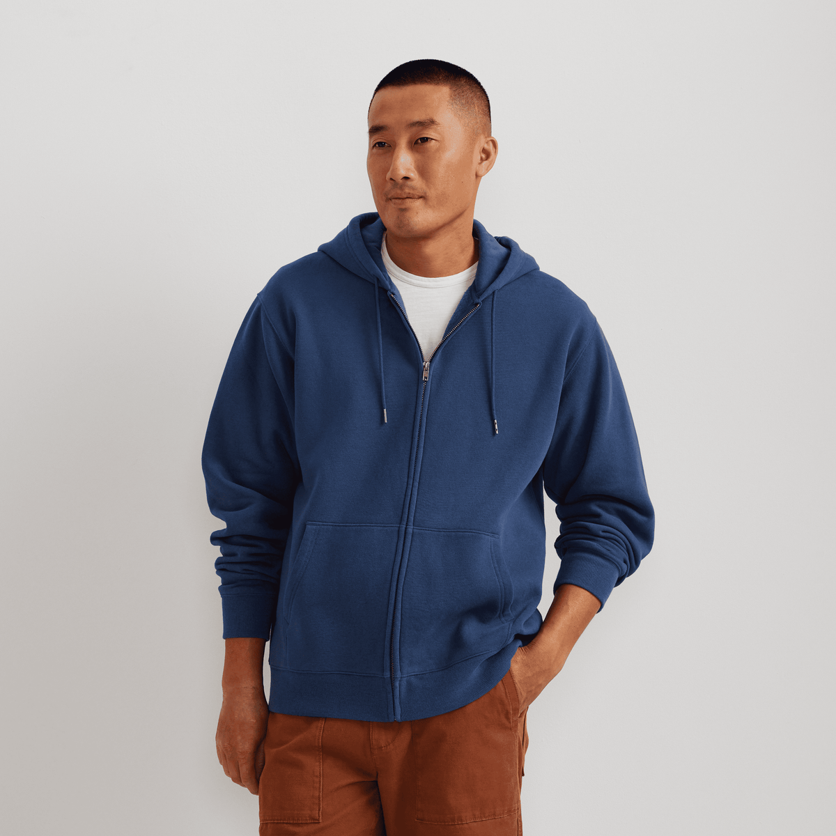 Men's Vintage Soft Full-Zip Sweatshirt