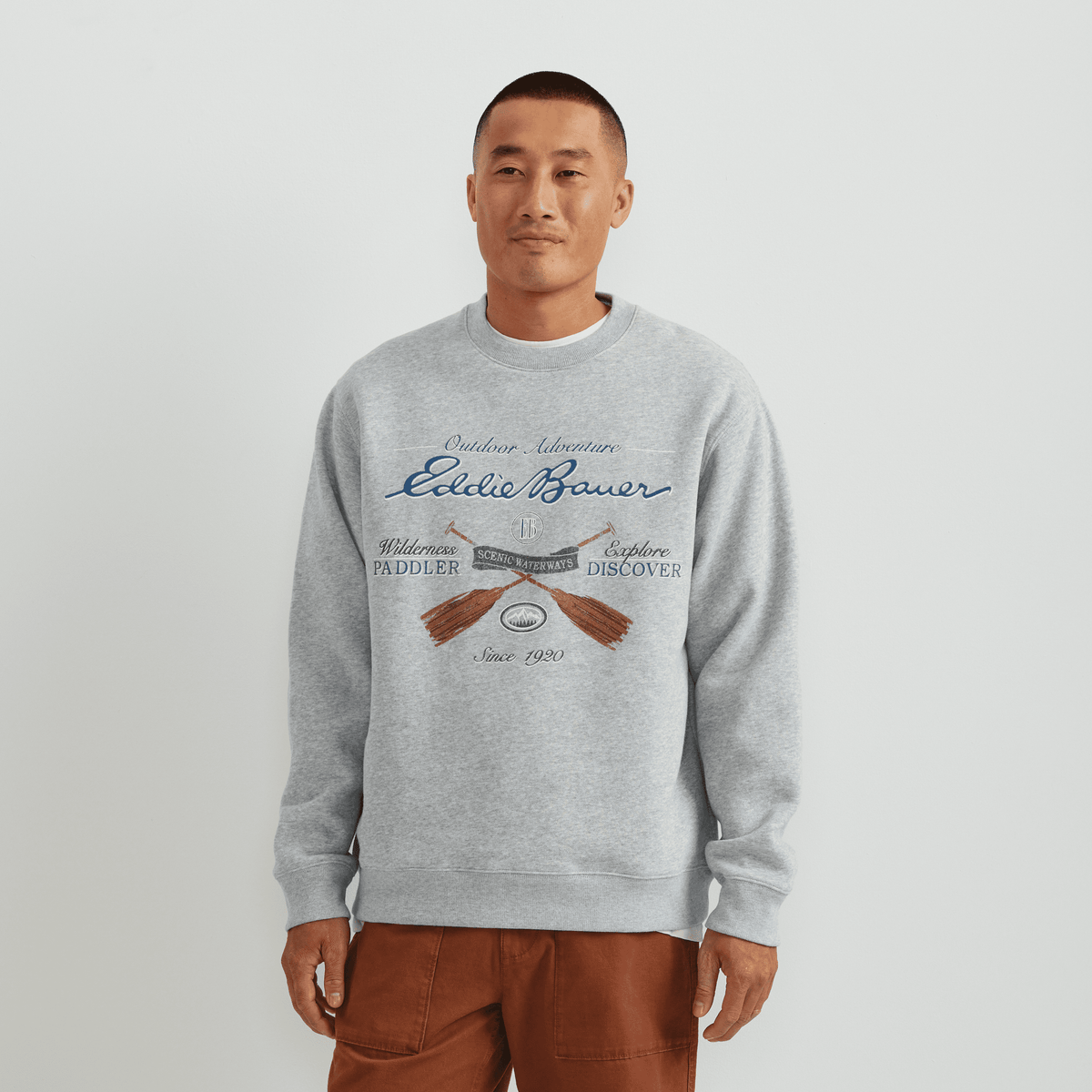 Men's Vintage Soft Paddle Crew