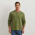 Men's Slub Jersey Henley