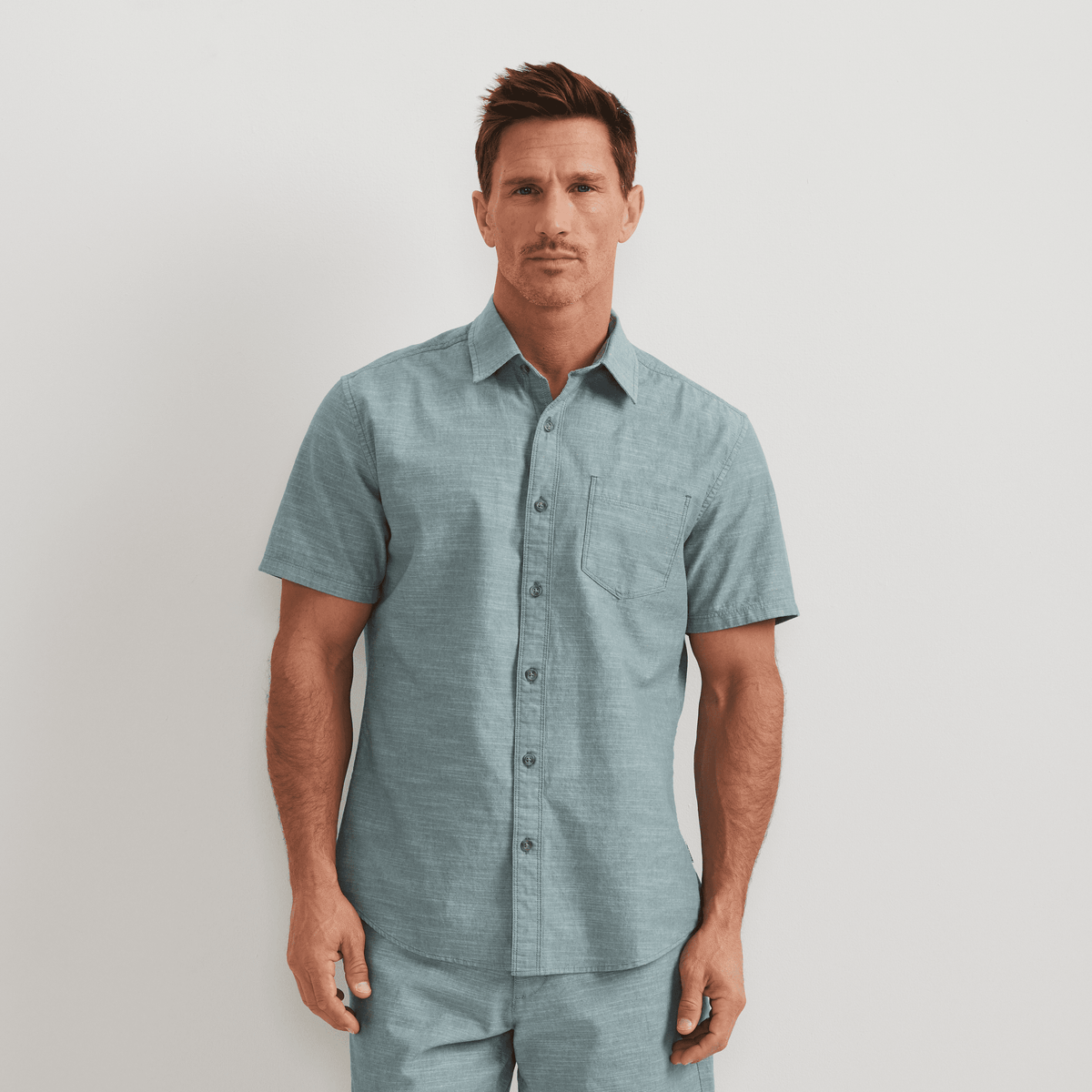 Men's Camano Short-Sleeve Shirt – Solid