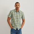 Men's Short-Sleeve Pack It 3.0 Seersucker Shirt