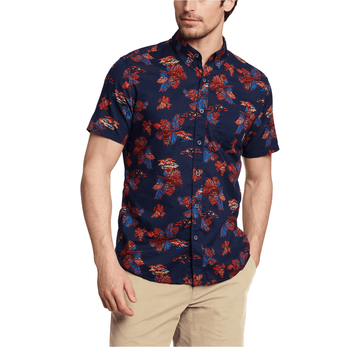 Men's Baja Short-Sleeve Shirt – Print