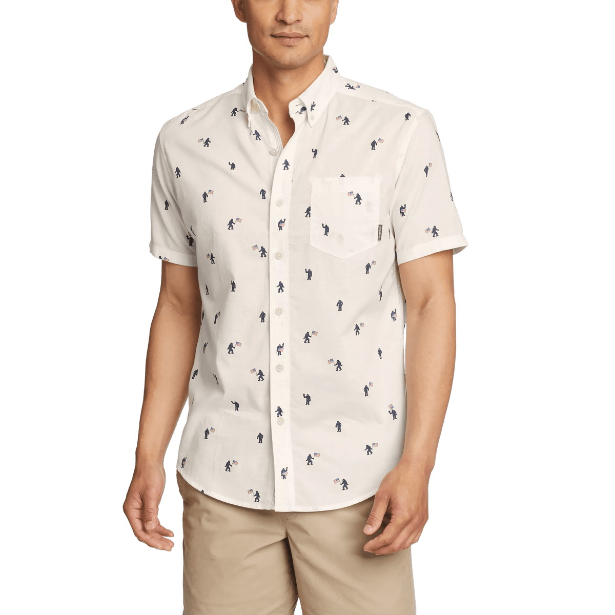 Men's Baja Short-Sleeve Shirt – Print