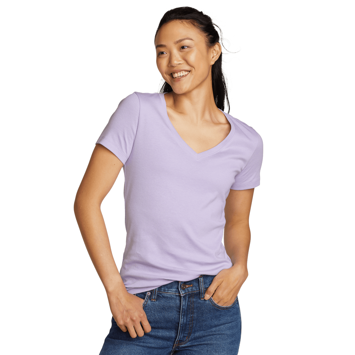 Women's Fav Short-Sleeve V-Neck T-Shirt