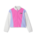 Girls Quest Fleece Colorblock Full Zip Jacket