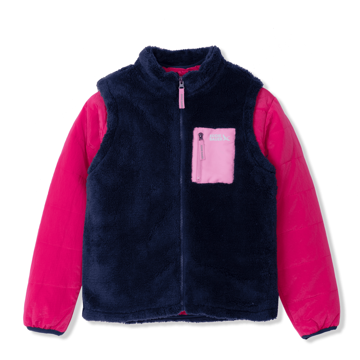 Kids Fleece Vest 3-in-1 Jacket
