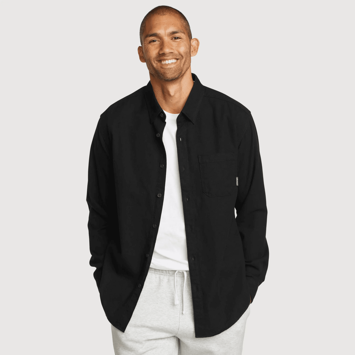 Men's Eddie's Favorite Flannel Classic Fit Shirt – Solid