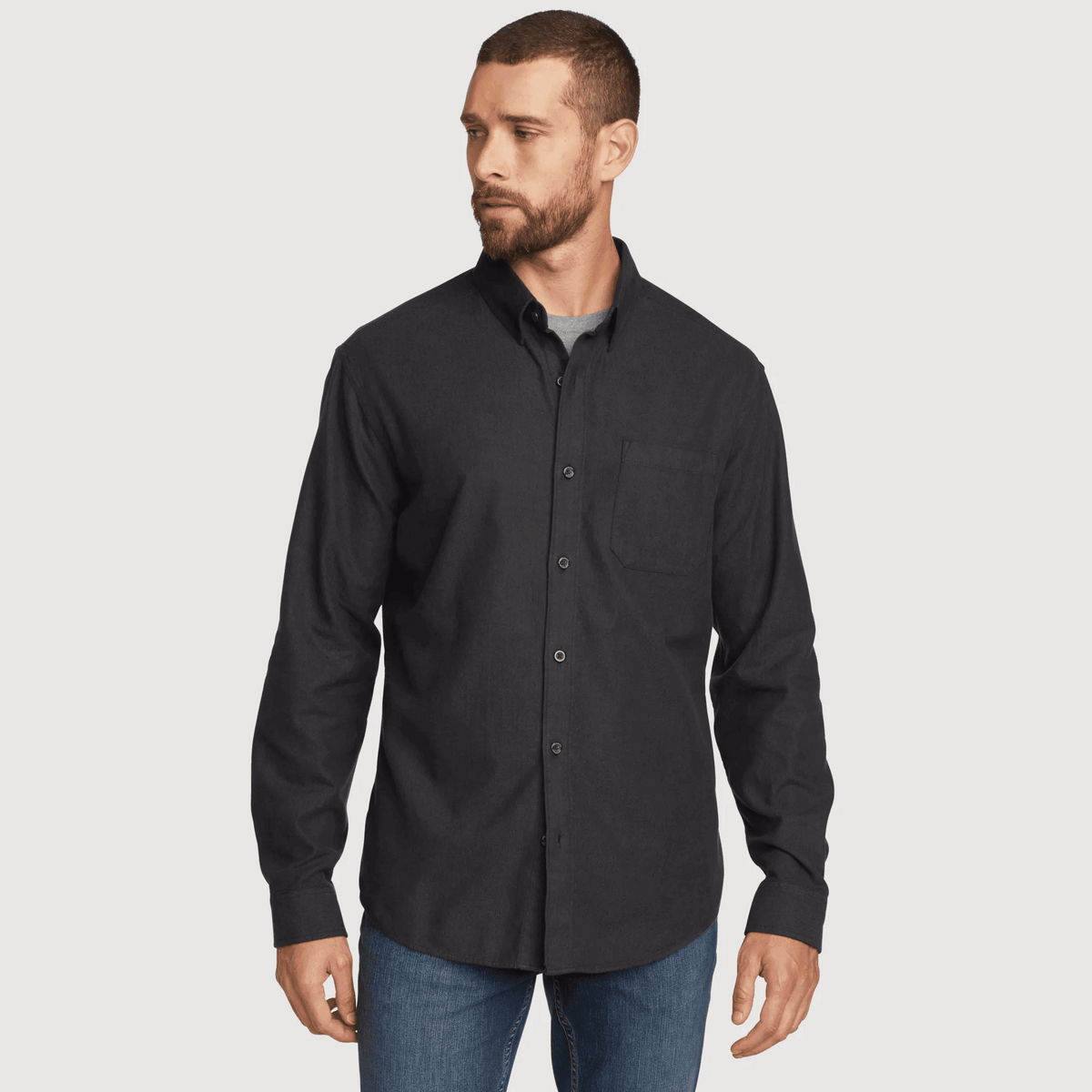 Men's Eddie's Favorite Flannel Classic Fit Shirt – Solid