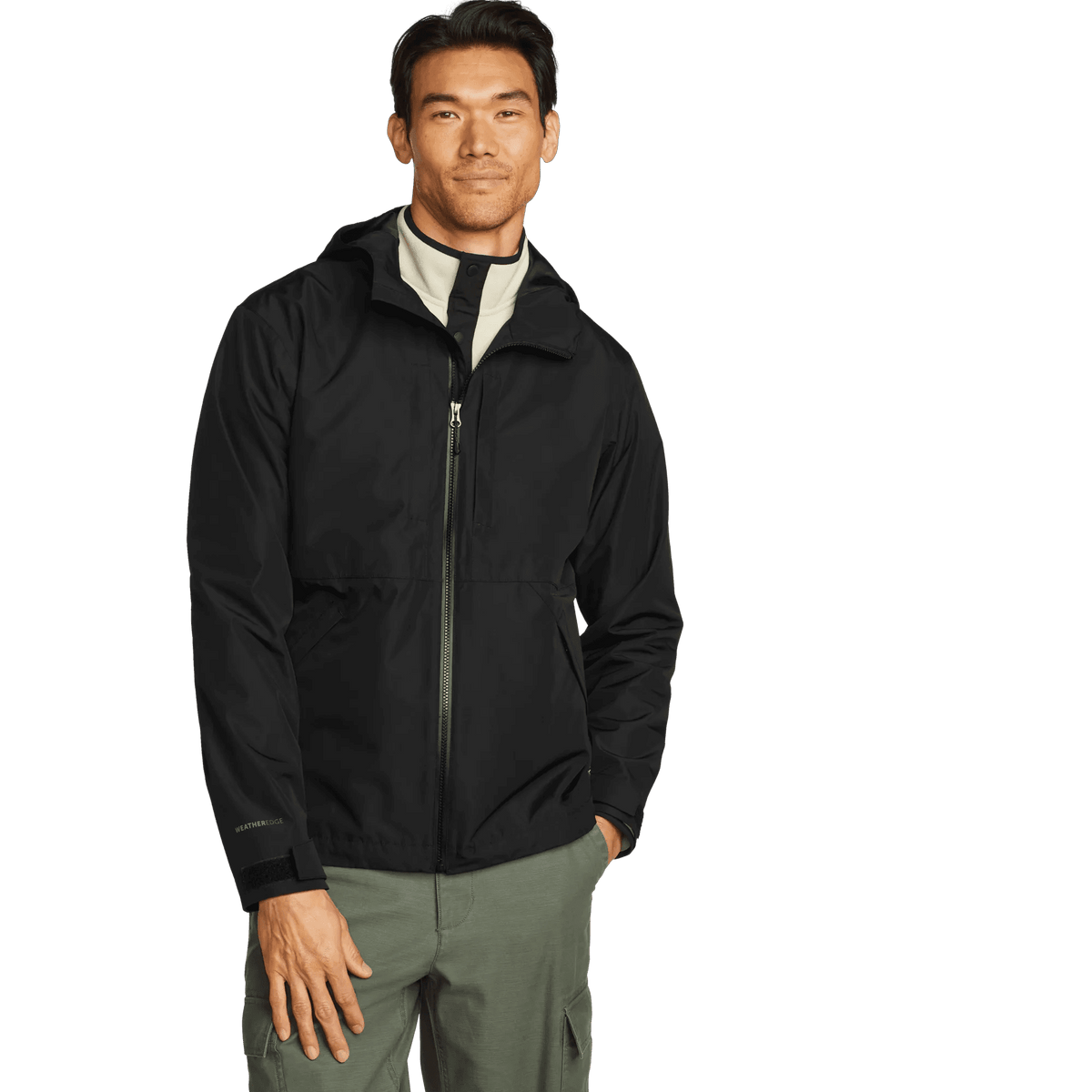 Men's Seaward Waterproof Hooded Rain Jacket