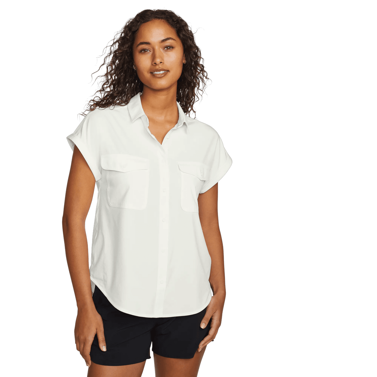 Women's Departure Short-Sleeve Button-Down Shirt