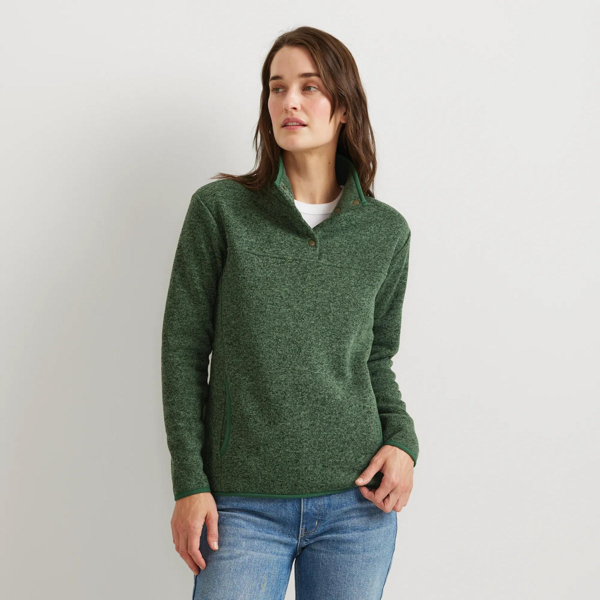 Women's Radiator Fleece 2.0 Snap Mock Pullover