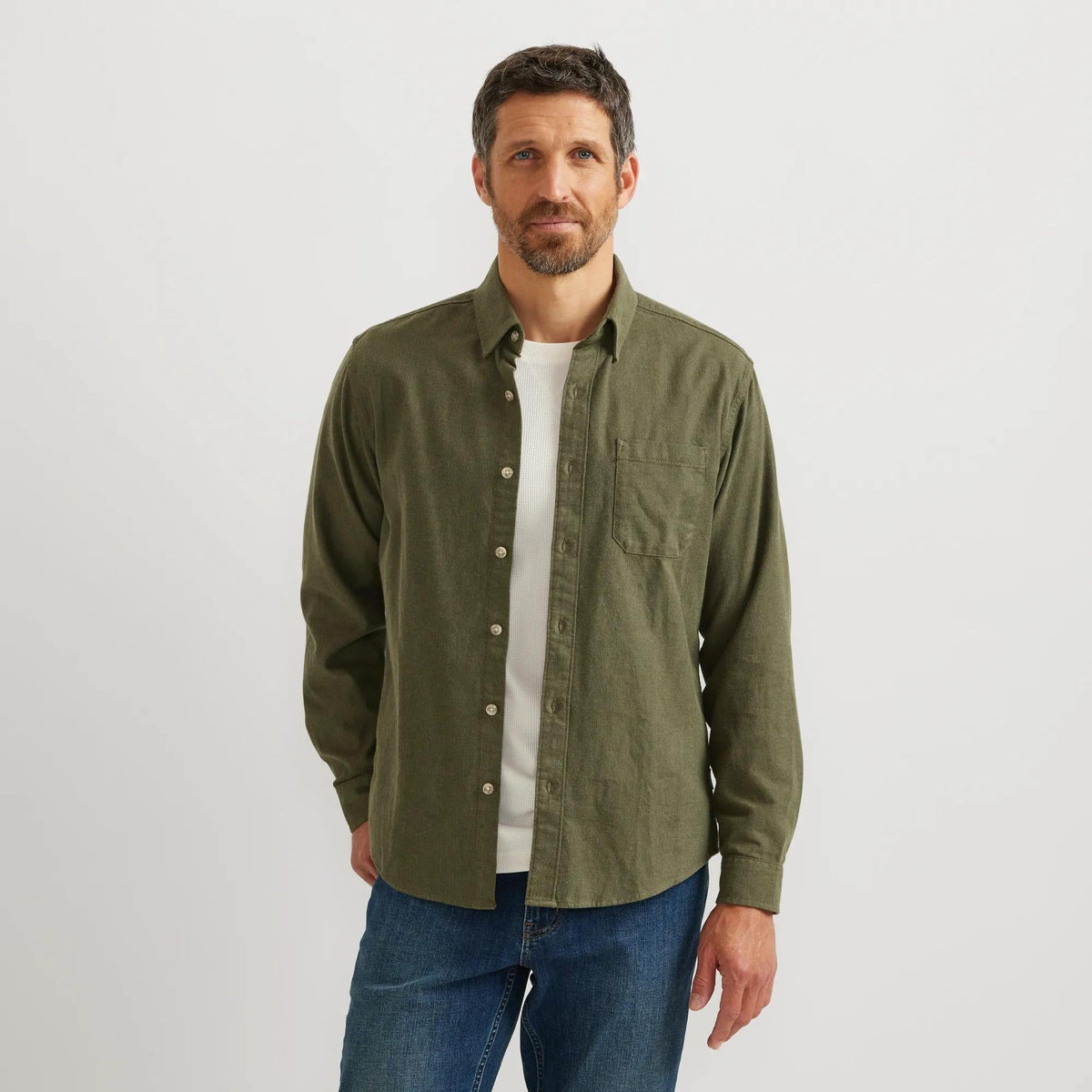 Men's Eddie's Favorite Flannel Classic Fit Shirt – Solid