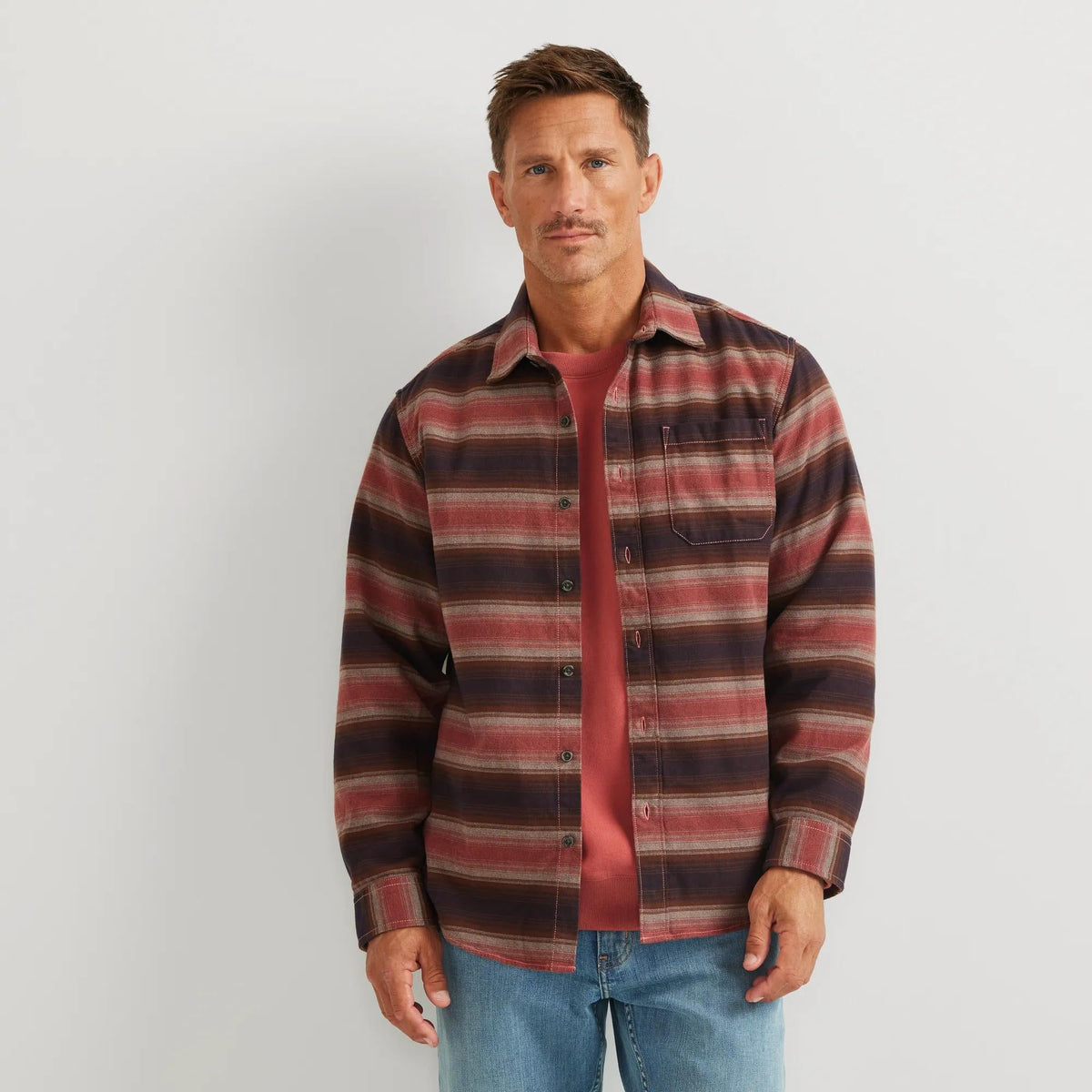 Men's Eddie's Favorite Flannel Relaxed Fit Shirt – Plaid