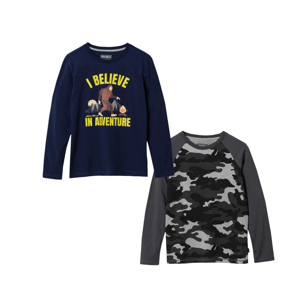 Boys Graphic Long-Sleeve T-Shirt – 2 Pack