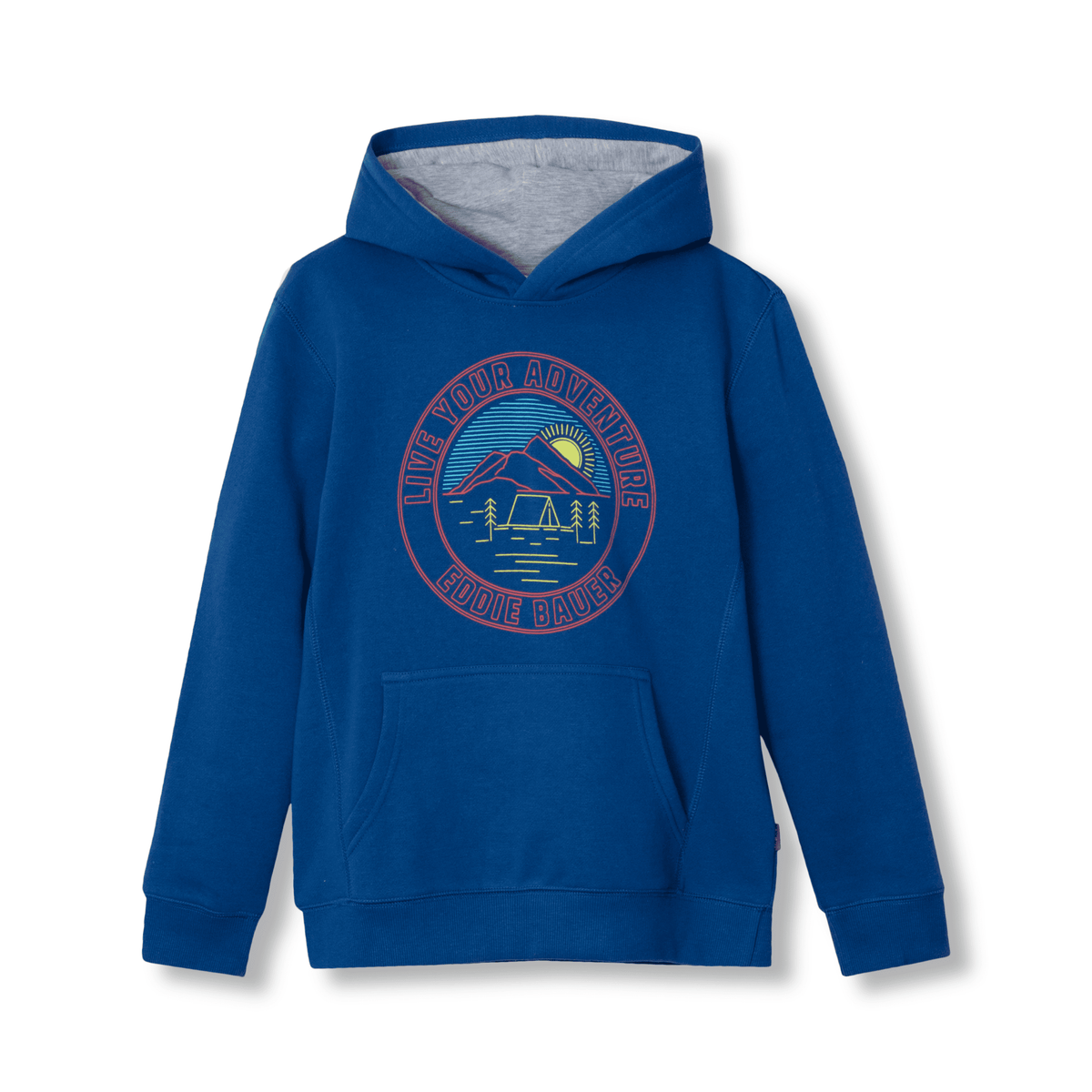 Boys Graphic Camp Fleece Hoodie